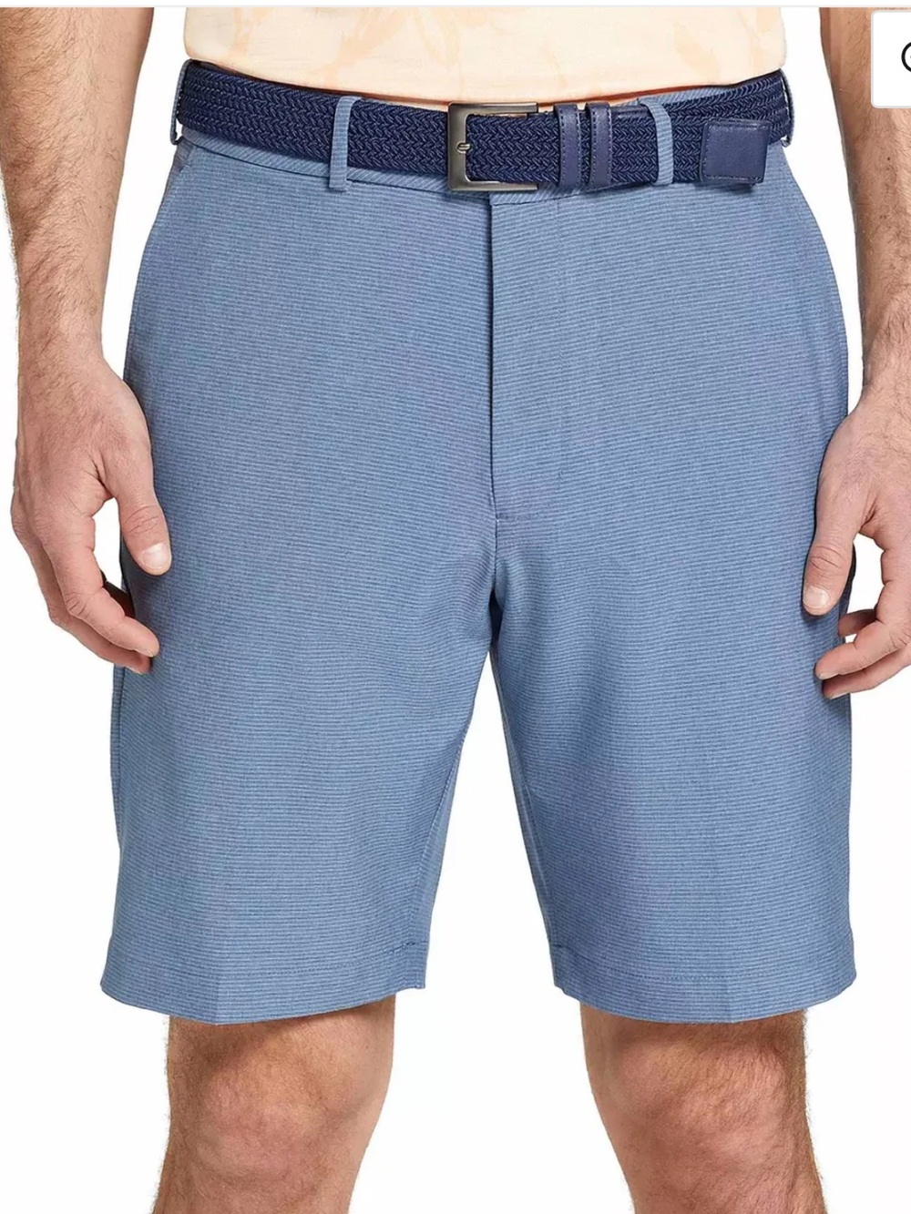 Walter Hagen Royal Blue Performance Flat-Front Golf Shorts